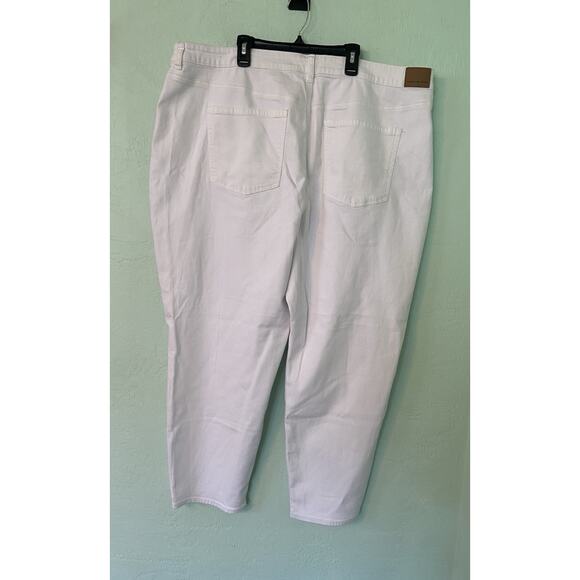 AMERICAN EAGLE Denim SIZE 24R Curvy Crop Stretch Mom Jean 43x27 - Picture 2 of 5